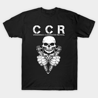 Ccr - vintage skull T-Shirt